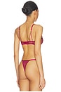 view 3 of 4 Nicolette Underwire Bra in Red