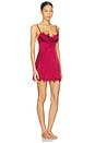 view 2 of 3 Sorrento Slip Dress in Rhubarb