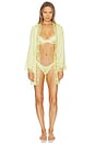 view 1 of 4 PEIGNOIR SIDNEY in Limoncello
