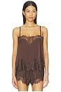 view 1 of 5 Olivia Camisole Top in Espresso