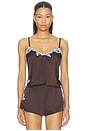view 1 of 4 Jean Camisole Top in Espresso