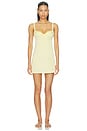 view 2 of 4 Amelia Slip Dress in Limoncello