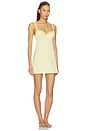 view 3 of 4 Amelia Slip Dress in Limoncello