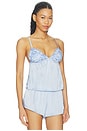 view 2 of 4 Sofia Camisole Top in Cornflower