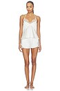 view 5 of 5 PIJAMA CORTO MILLY  in Ivory