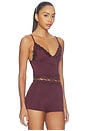 view 2 of 5 TOP CAMISOLA HUGO  in Raisin