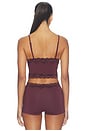 view 4 of 5 TOP CAMISOLA HUGO  in Raisin