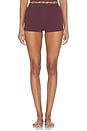view 1 of 5 PIJAMA CORTO HUGO  in Raisin