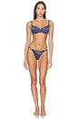 view 5 of 4 Rae Underwire Bra in Navy