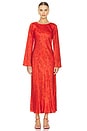 view 1 of 3 Keira Maxi Dress in Red Tulip