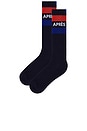view 2 of 2 The Women's Apres Ski Knee High Sock in Navy