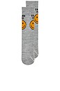 view 4 of 4 TAKE OUT ソックス in Heather Grey