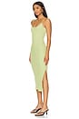 view 3 of 4 The Harlow Dress in Pea Shoot