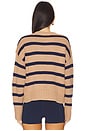 view 3 of 4 PULL SWEAT LIV in Toffee & Navy