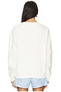 view 3 of 4 The Oversized Big Apple Sweatshirt in Cream