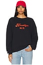 view 1 of 4 The Oversized Brooklyn Sweatshirt in Black