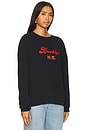 view 2 of 4 The Oversized Brooklyn Sweatshirt in Black