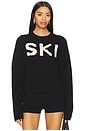 view 1 of 4 The Ski Sweater in Black & Cream