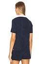 view 3 of 4 The Women's Terry Polo in Navy