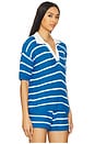 view 2 of 5 BLUSA PÓLO FJORD in Royal Blue & White