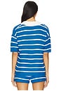 view 3 of 5 BLUSA PÓLO FJORD in Royal Blue & White