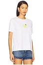 view 2 of 4 The Modern Lemon Tee in White