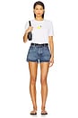 view 4 of 4 The Modern Lemon Tee in White