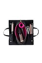view 4 of 4 Hair Tools Bag in Black & Pink