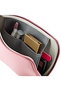 view 4 of 4 BOLSA COM ALÇA PARA O PULSO WRISTLET POUCH in Mauve & Stone