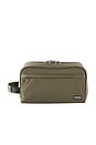 view 1 of 4 Dopp Kit in Olive Green & Light Grey