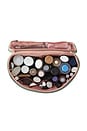 view 4 of 6 Large Neoprene Train Case in Sage & Coral Rose