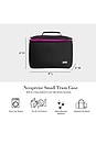 view 7 of 7 POCHETTE À MAQUILLAGE NEOPRENE TRAING CASE SMALL in Black & Pink