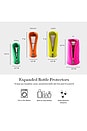view 6 of 6 Neoprene Bottle Protectors Expanded Set in Brights