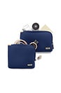view 4 of 6 POCHETTE À MAQUILLAGE in Navy & Khaki