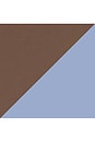 view 5 of 6 Neoprene Dopp Kit in Chocolate & Pearl Blue