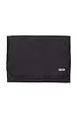 view 7 of 7 Large Jewelry Organizer in Black Satin Nylon & Blush Micro Suede