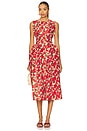 view 1 of 3 Mette Dress in Red Rose