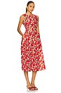 view 2 of 3 Mette Dress in Red Rose