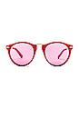 view 1 of 3 Helter Skelter 22 Sunglasses in Fuchsia Gold