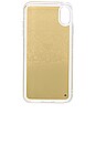 view 3 of 3 COQUE POUR IPHONE TIGER HEAD in Gold