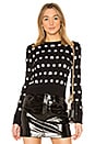 view 1 of 4 Floral Jackie Sweater in Black