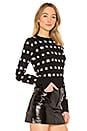 view 2 of 4 Floral Jackie Sweater in Black