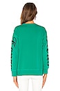 view 4 of 5 Jumping Tiger Relax Sweatshirt in Grass Green