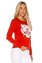 view 2 of 4 Classic Tiger Sweatshirt in Red