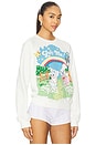 view 2 of 5 Kenzo Lucky Me Cartoon Classic Sweatshirt in Off White