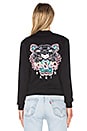 view 4 of 6 Embroidered Tiger Bomber Jacket in Black