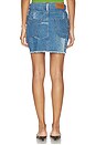 view 4 of 6 FALDA PATCHWORK SHORT in Denim