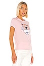 view 2 of 4 Classic Tiger T Shirt in Faded Pink
