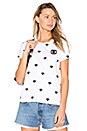 view 1 of 5 T-SHIRT IMPRIMÉ YEUX in White