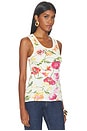 view 3 of 5 Wildflower Tank Top in Ecru